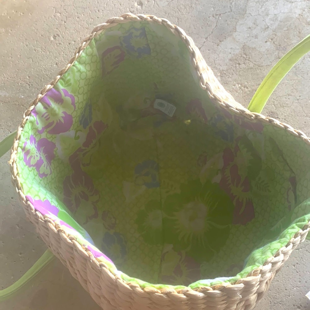 Martha Stewart collection carry bag tan outside